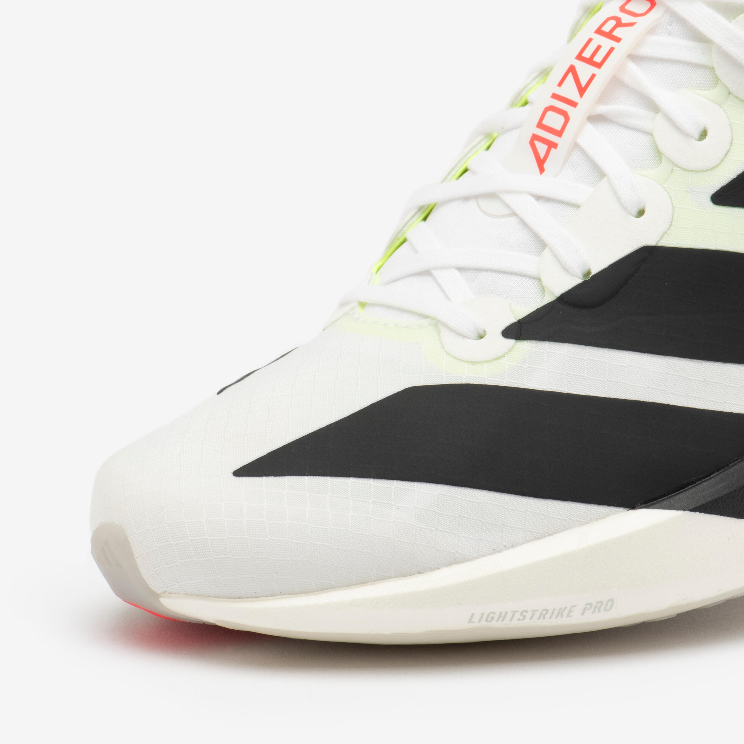 Scarpe running uomo ADIDAS ADIZERO ADIOS 9 bianche 4/7