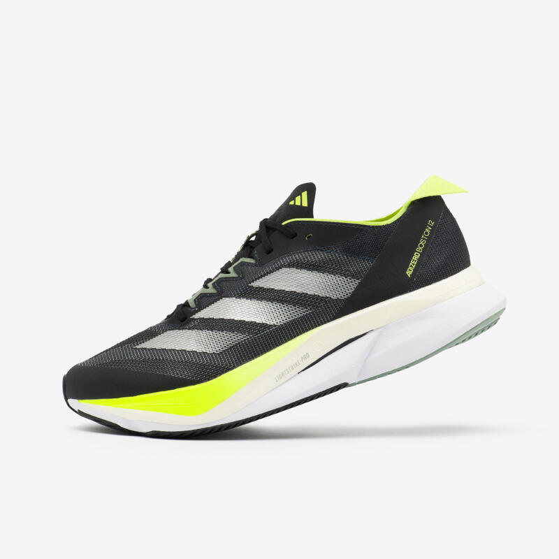 Hardloopschoenen voor heren Boston 12 zwart