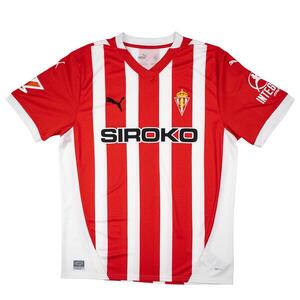 Camiseta 1.ª equipación Sporting de Gijón Niño 24/25