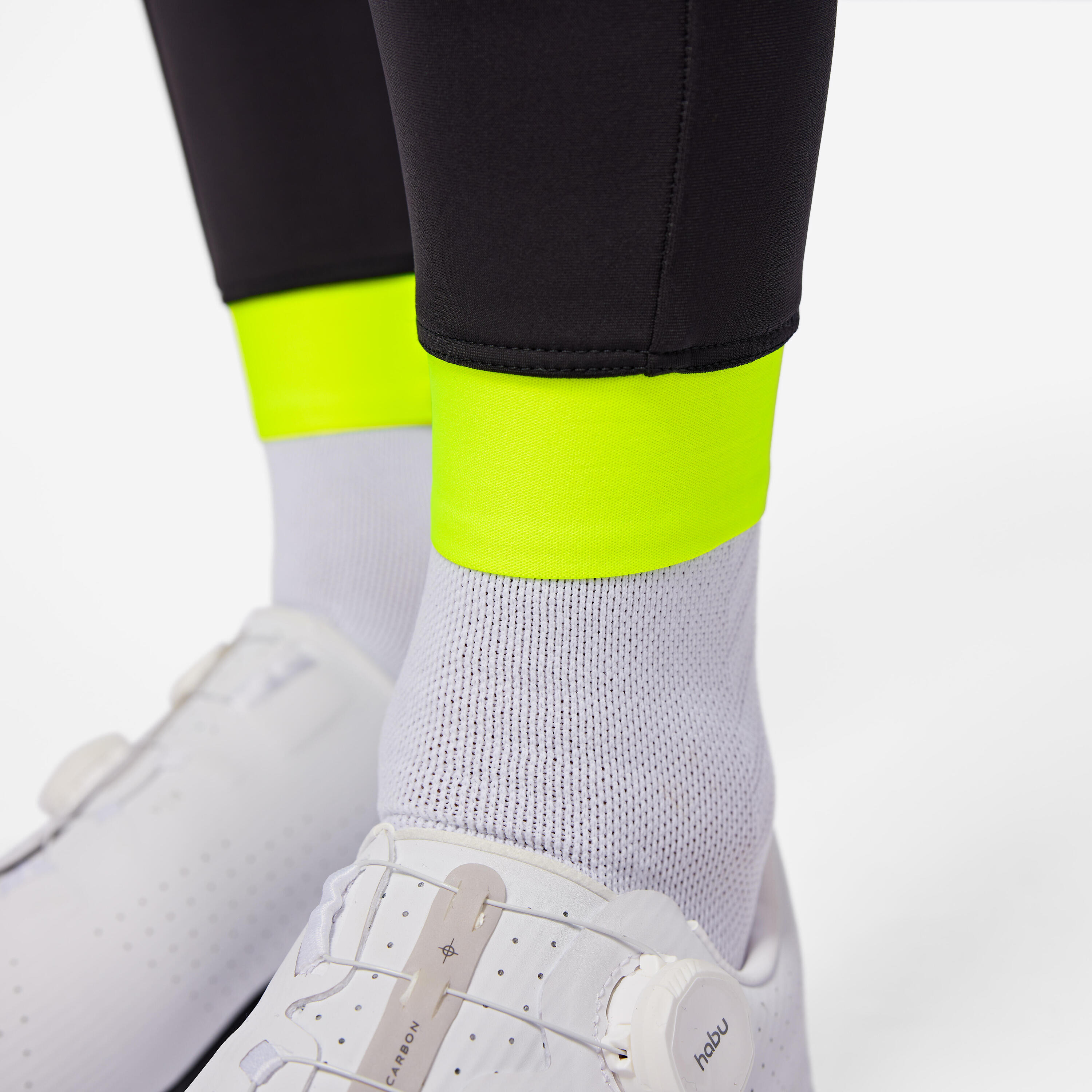 Long Winter Bibless Cycling Shorts RC100 5/6