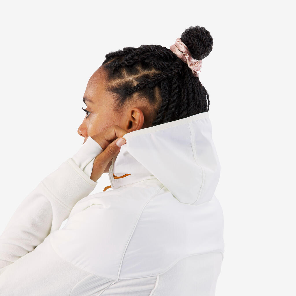 Γυναικείο ζεστό μπουφάν fleece πεζοπορίας - SH500 MOUNTAIN