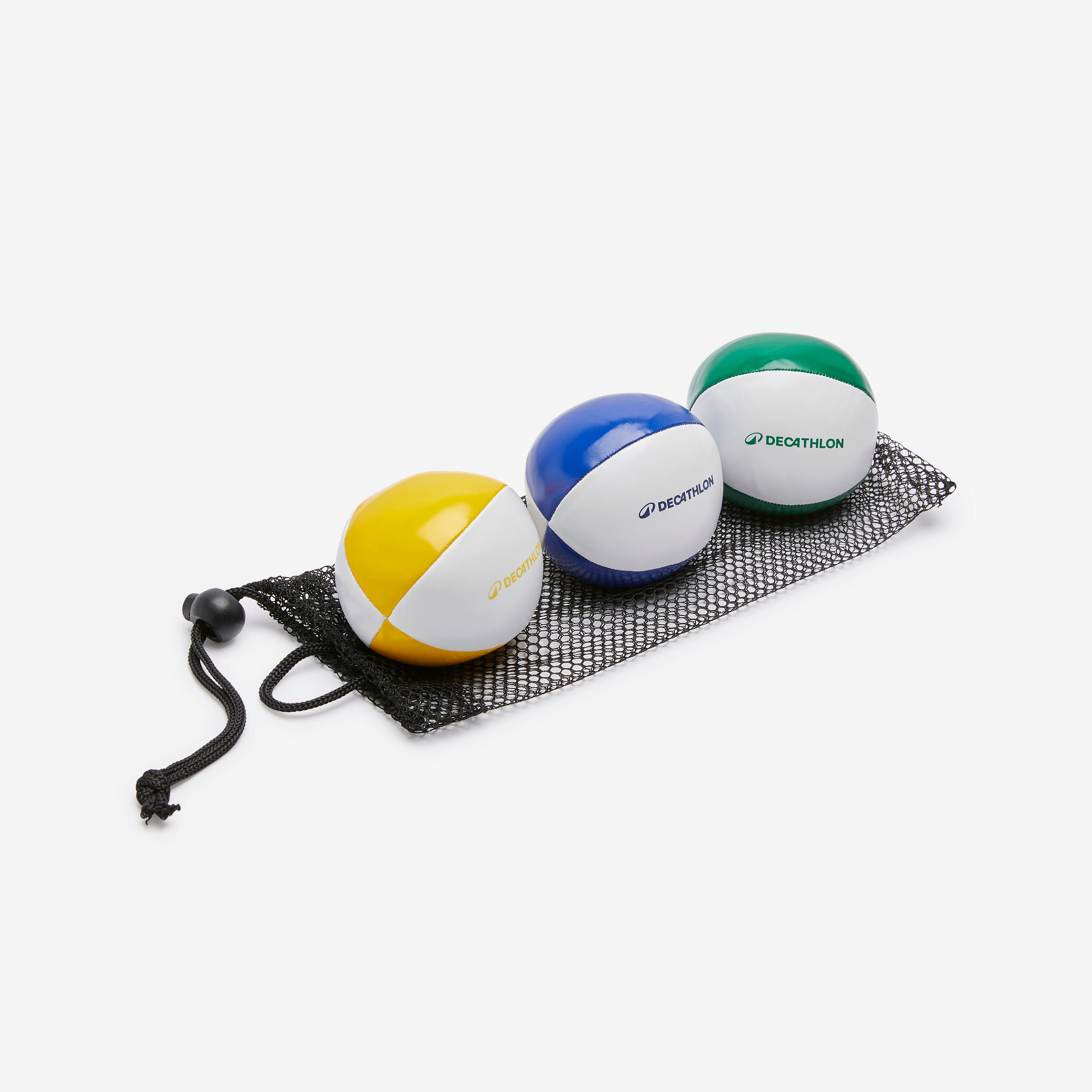 Lot de 3 balles de jonglage 65mm 120g + sac de transport 8/11