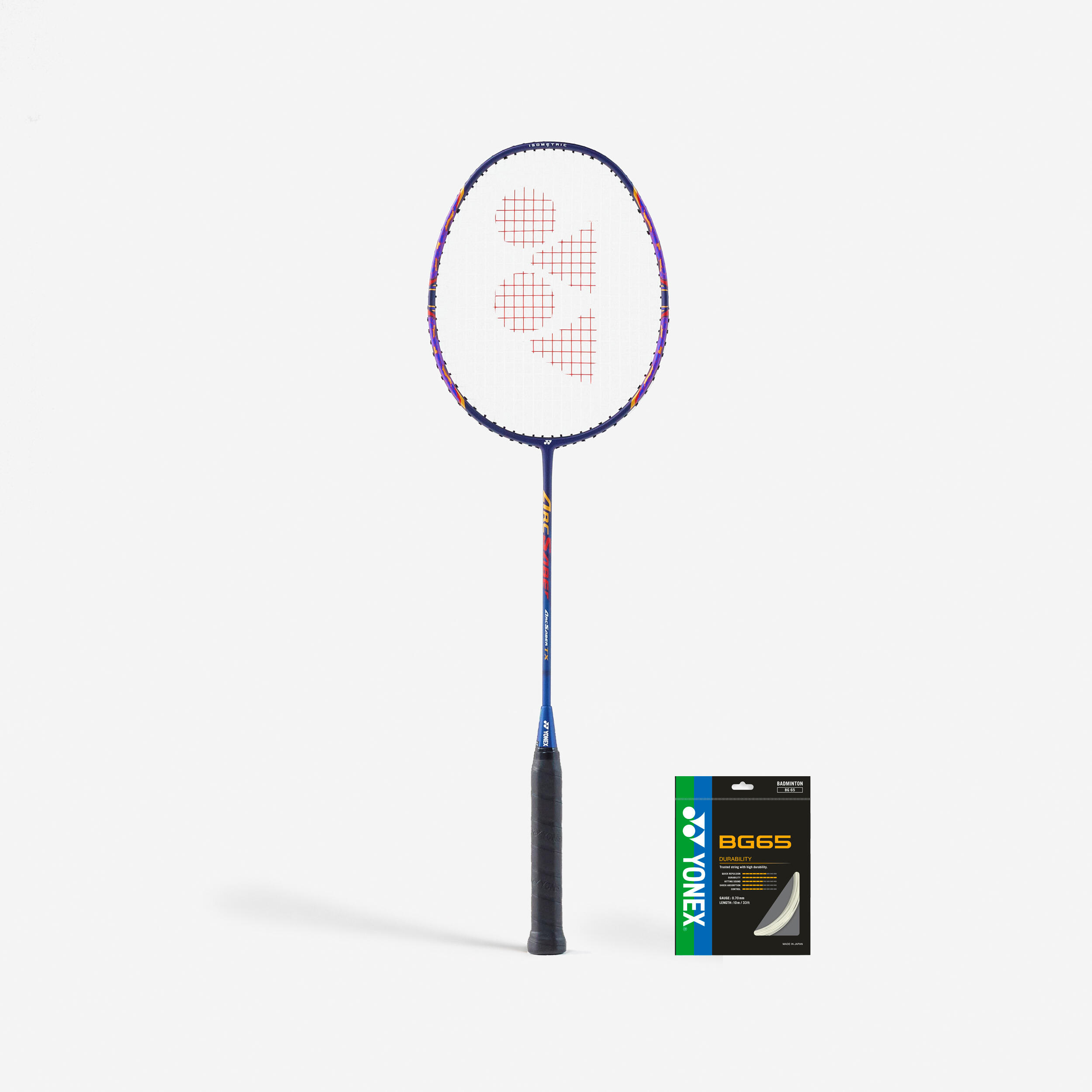 Yonex Badmintonschläger – Arcsaber TX + BG65 | 04550468781134 Yonex Badmintonschläger – Arcsaber TX + BG65 | 04550468781134