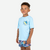 T-shirt anti UV surf Junior - 100 bleu ciel