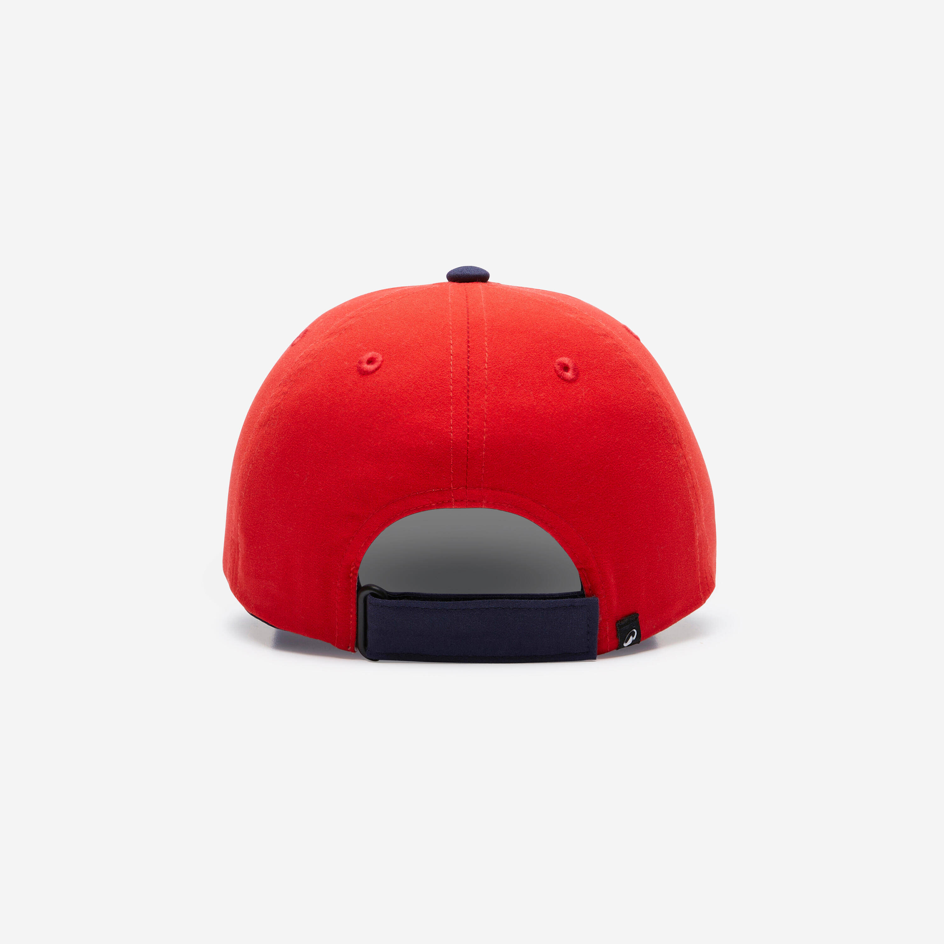 UV Protected Kid's Adjustable Cap 500 - Blue/White/Red -  4