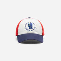 Kids' Cap W500 - Blue/White/Red