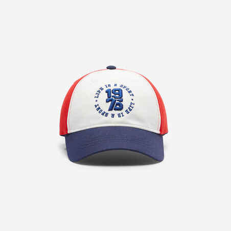 Kids' Cap W500 - Blue/White/Red