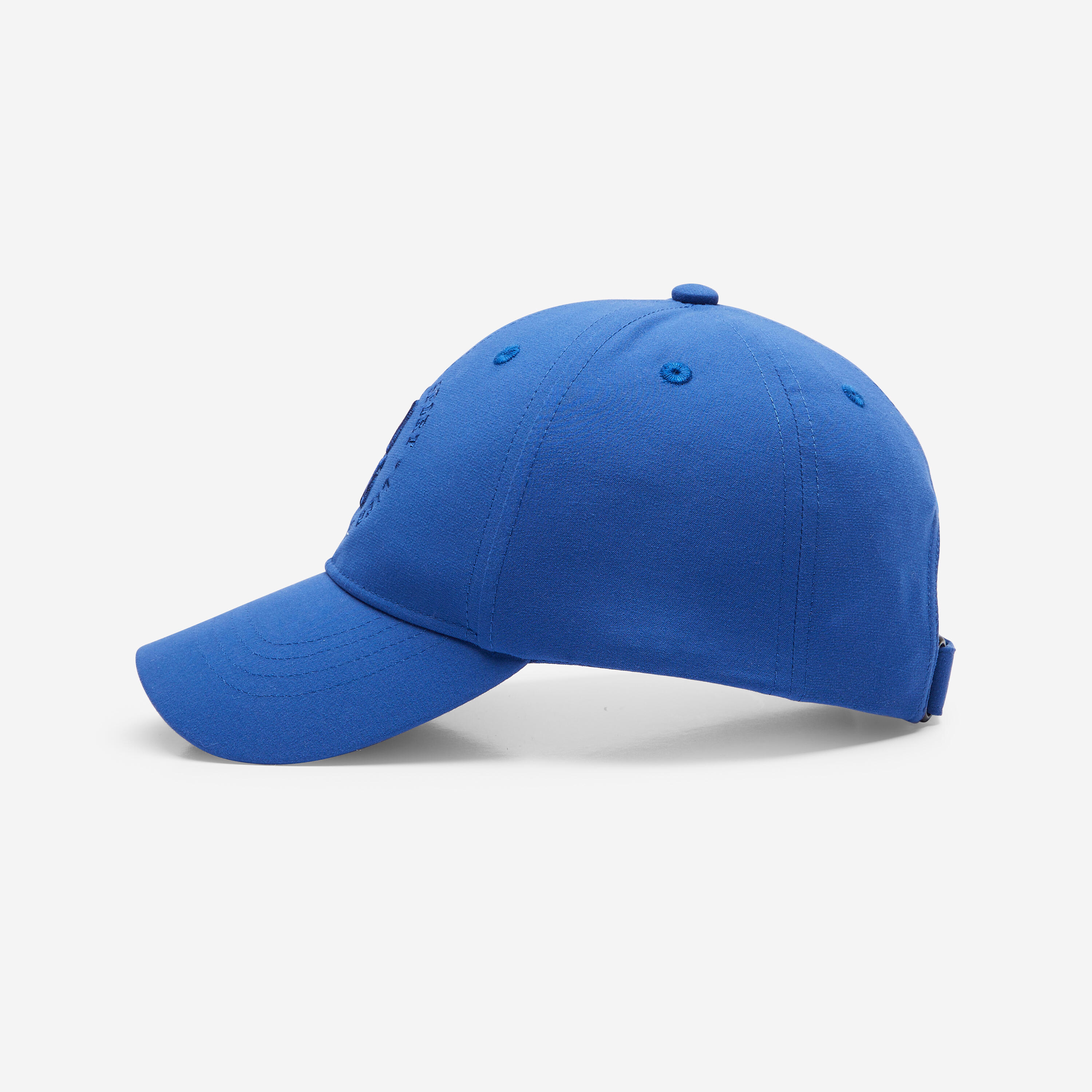 Verstelbare ademende uniseks kinderpet blauw 5/10