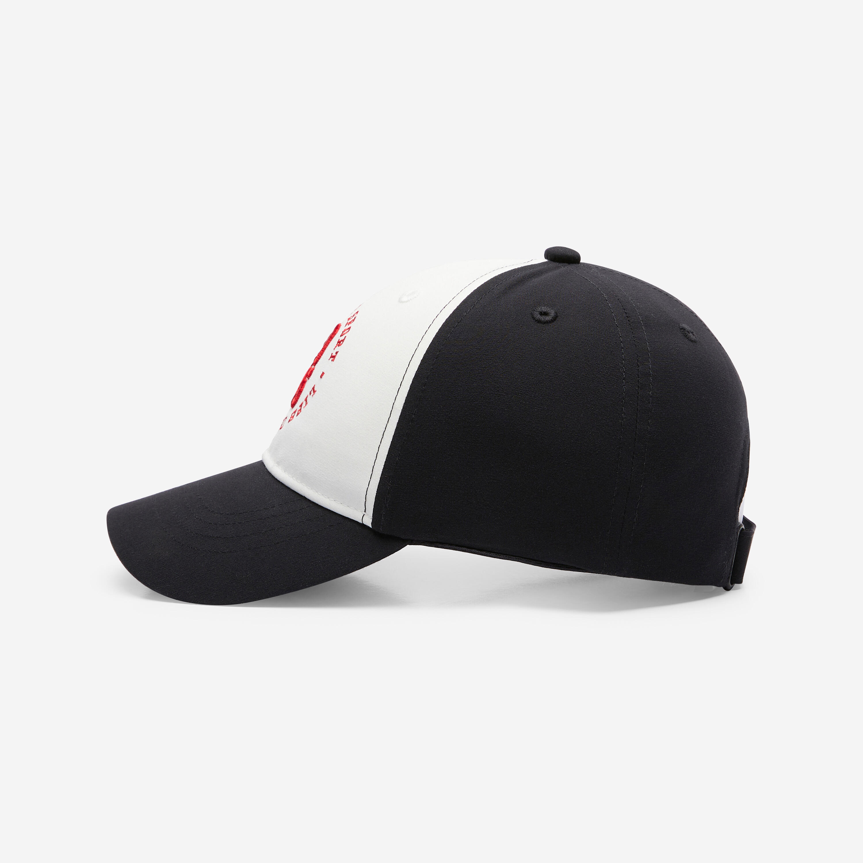 Kids' Unisex Breathable Adjustable Cap - Black/White 5/10