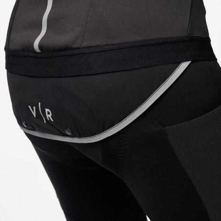 Куртка зимова Racer 2 чоловіча для велоспорту чорна