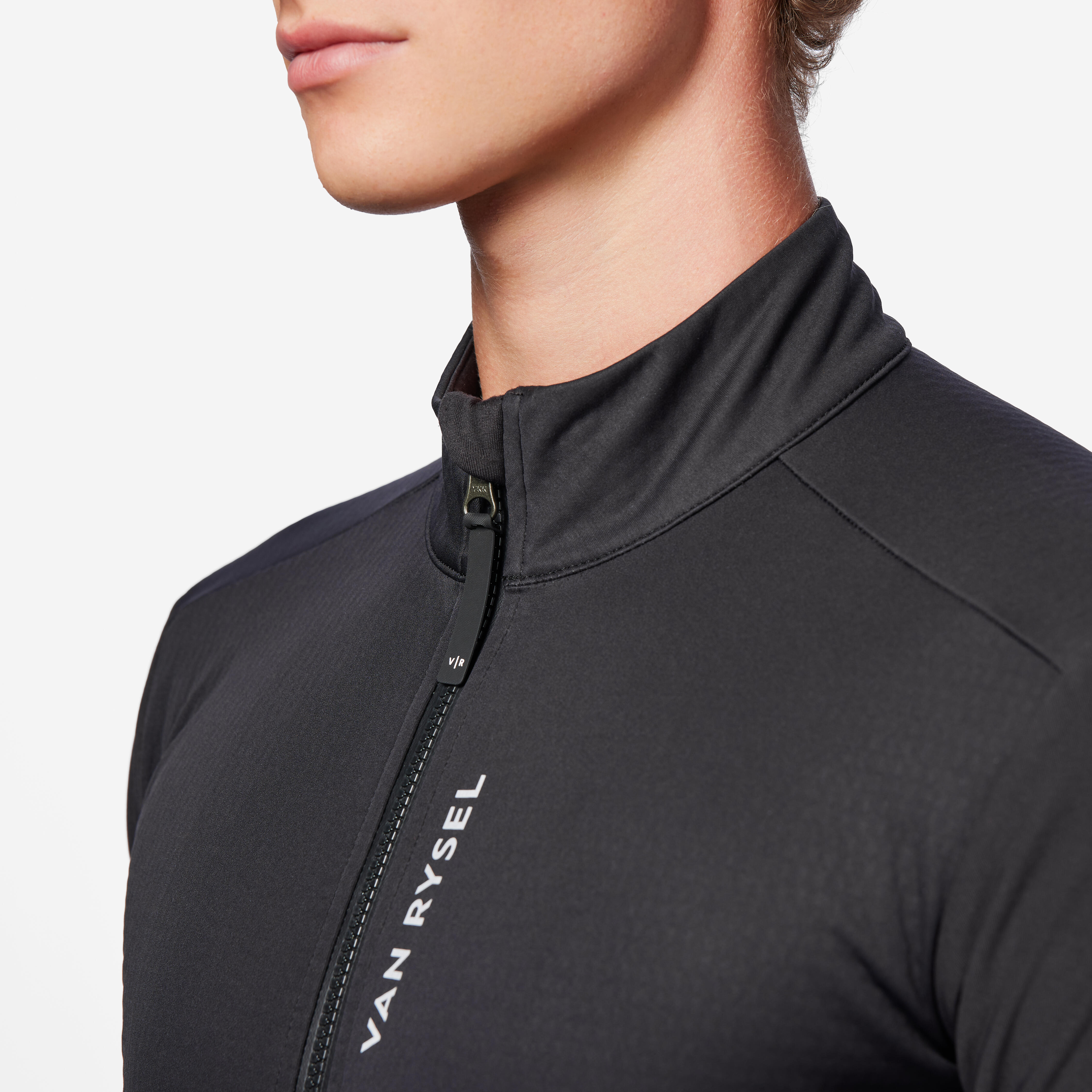 Men's Warm Road Cycling Jacket - Racer 2 Black - VAN RYSEL