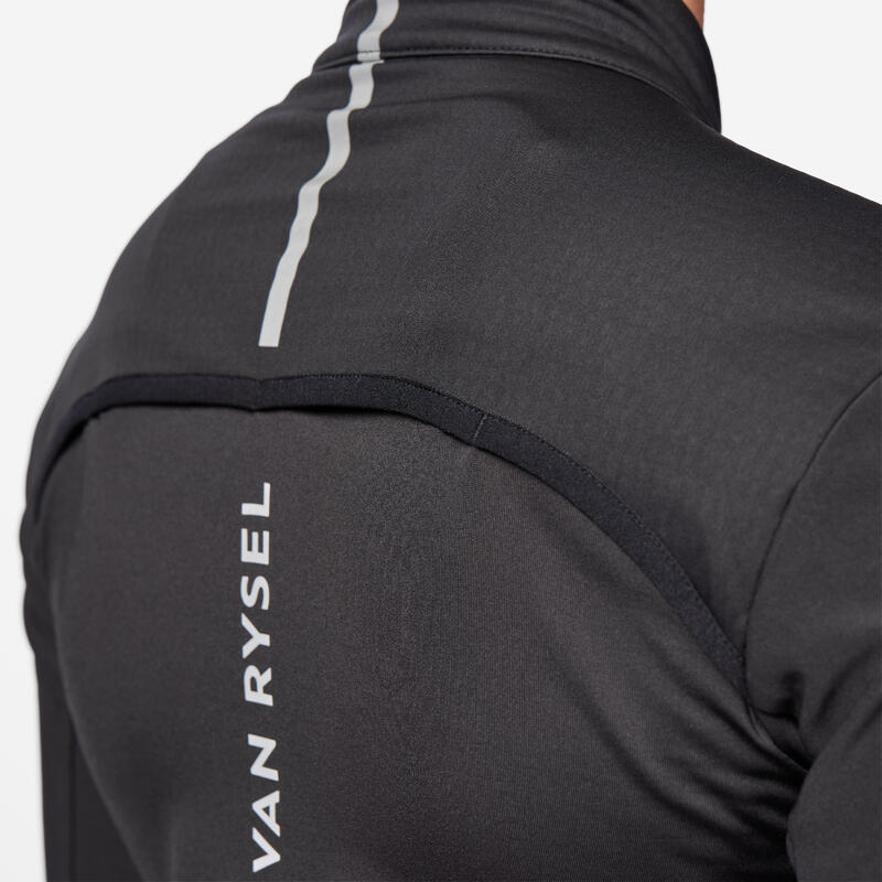 Veste vélo route hiver homme racer 2 homme - noir