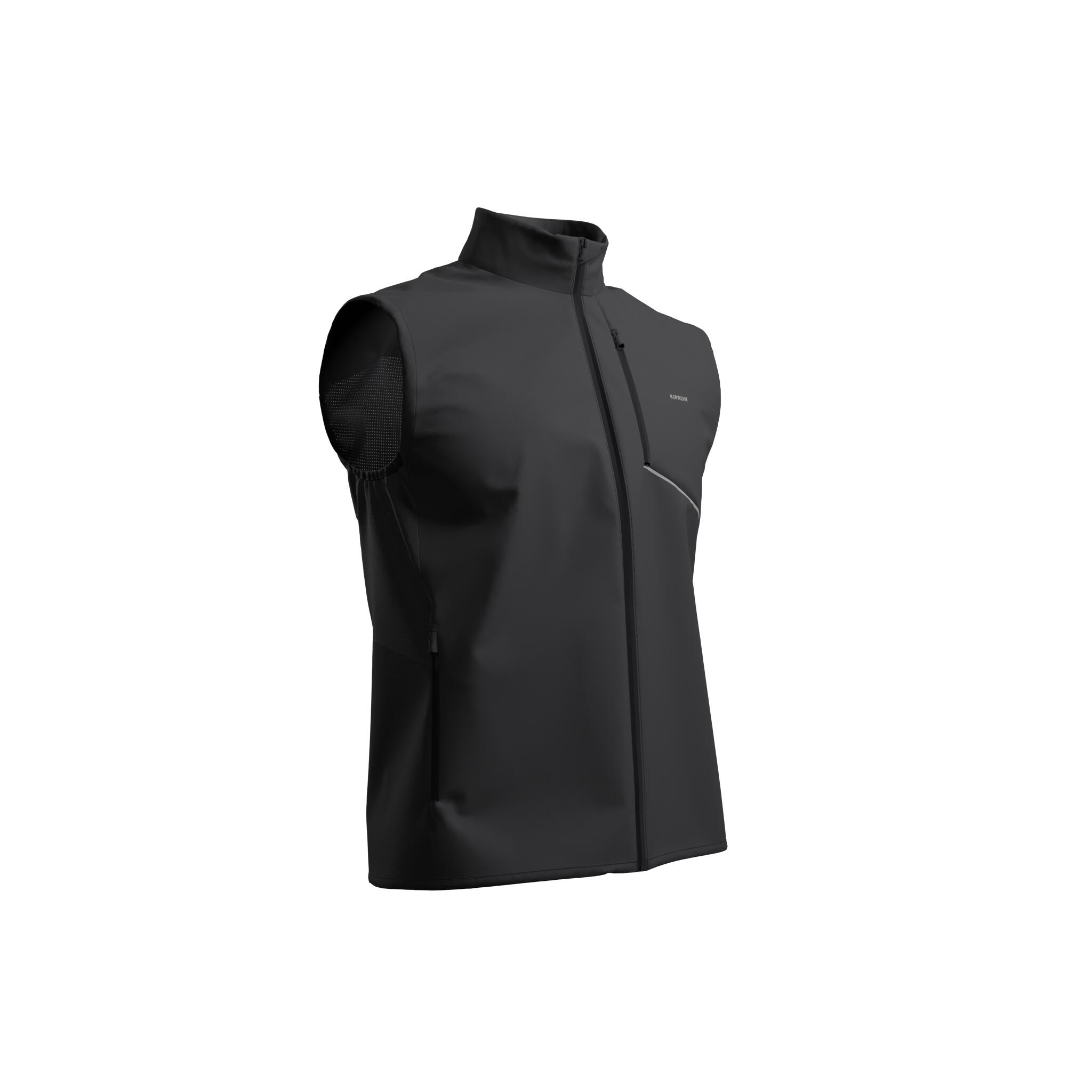 Men's Windproof Running Vest, Run 500 - KIPRUN