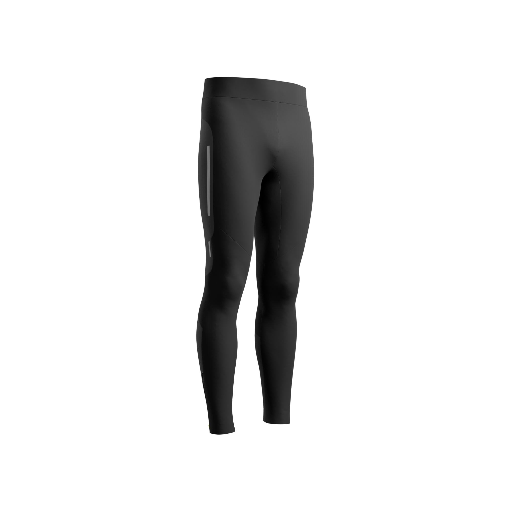 Men's Warm Running Tights, Run 500 - KIPRUN