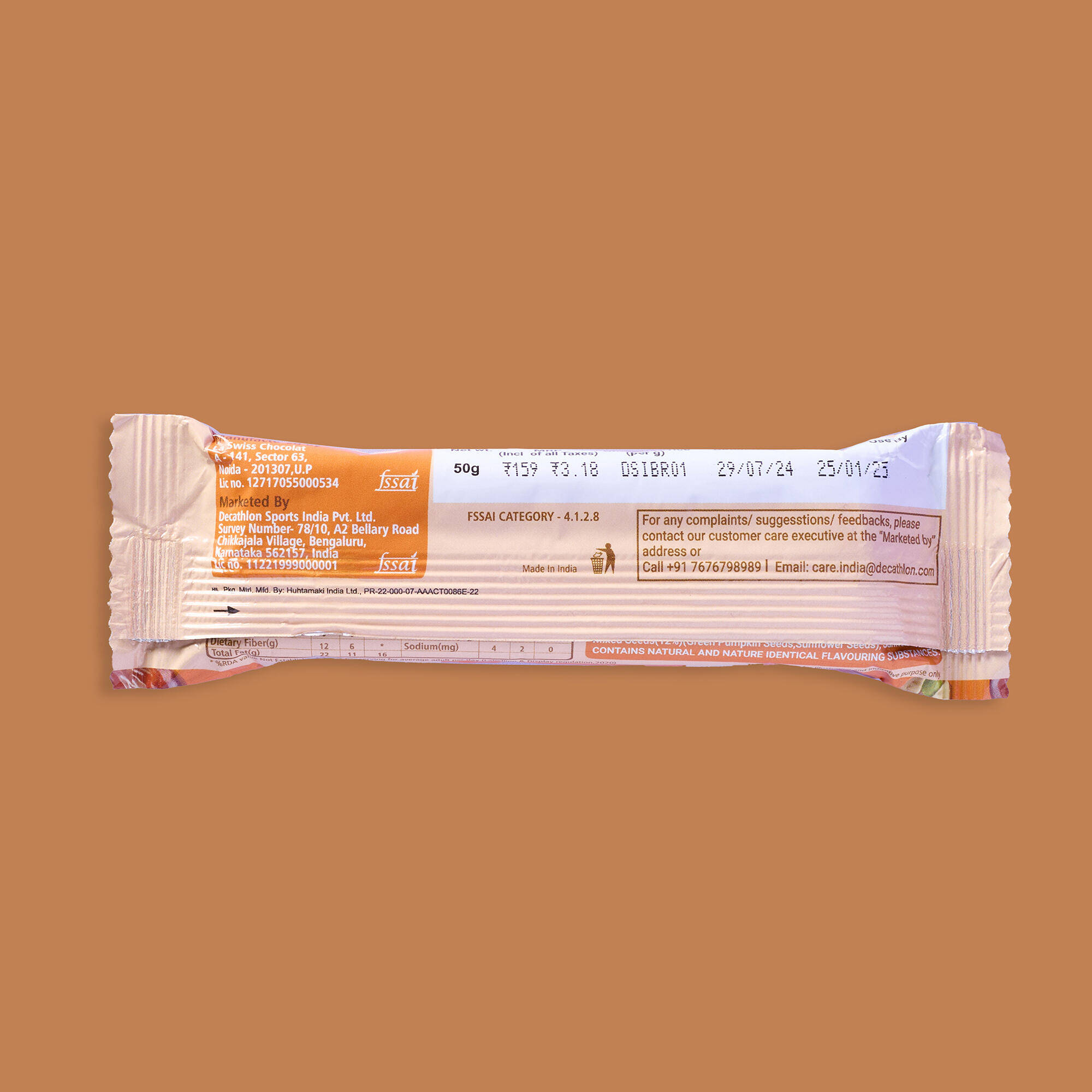Dates Nuts & Seeds Bar -  4