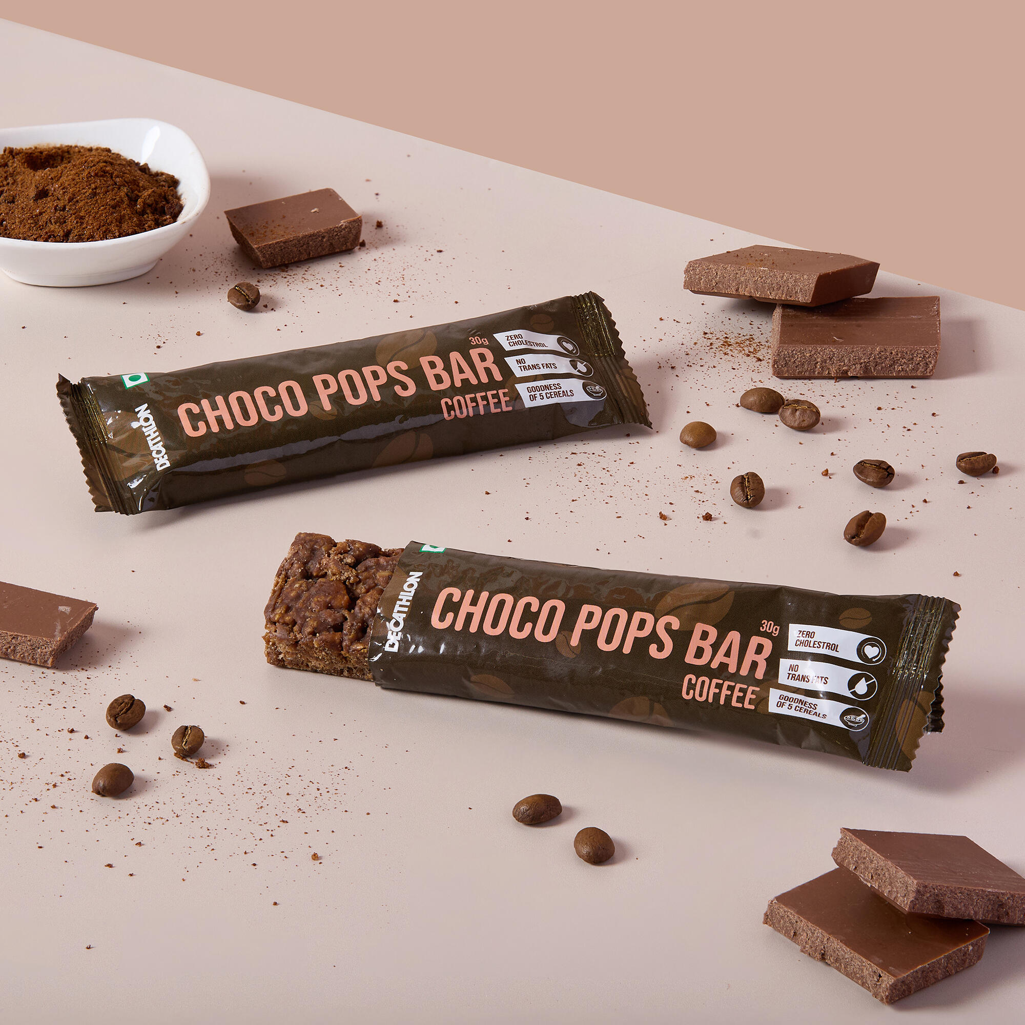 Choco Pop Coffee Bar - Zero Cholestrol, No trans fats, Goodness of cereals