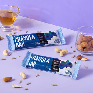 Granola Bar Cashew Berry - Healthy Nutrition Energy & Breakfast Bar