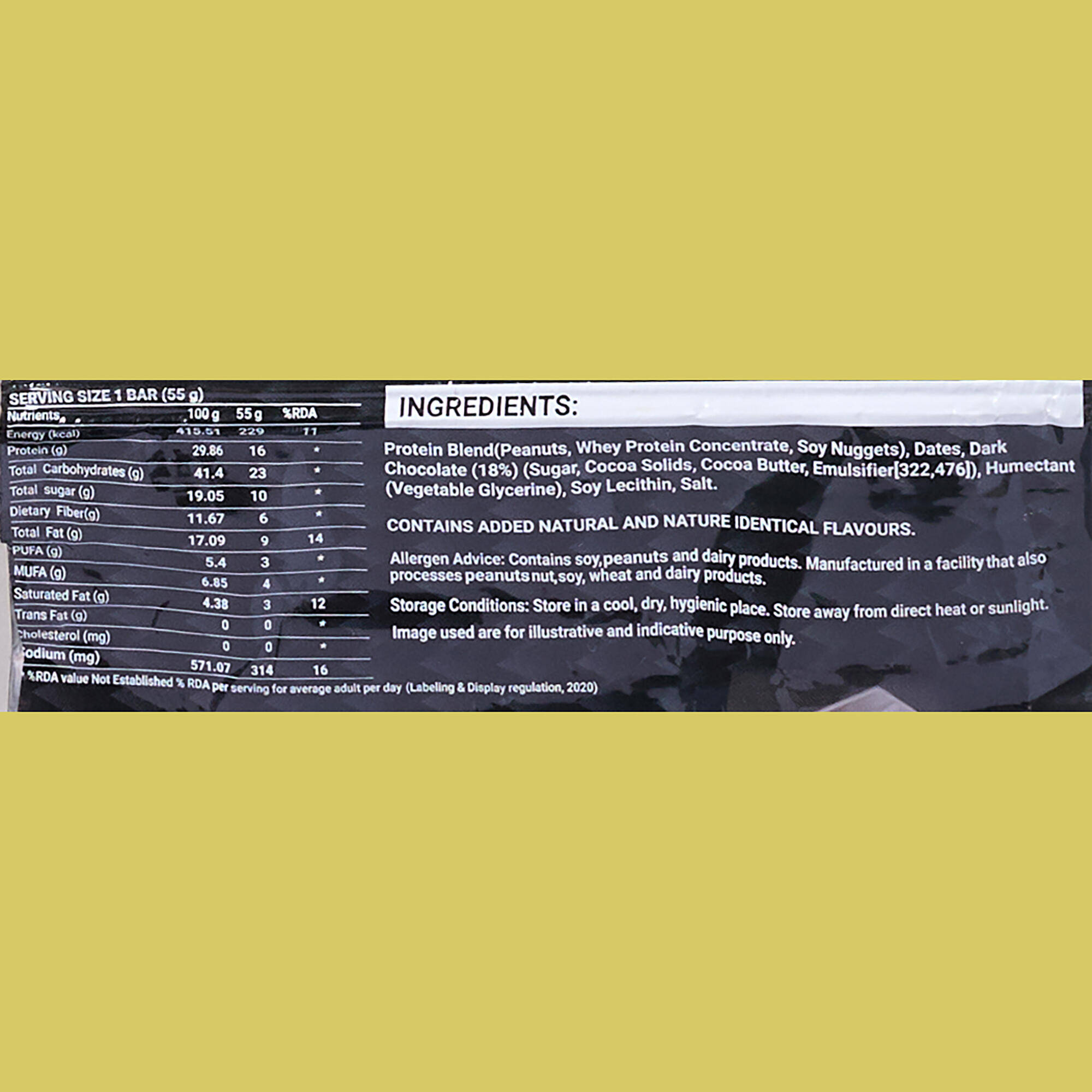 DOUBLE CHOCOLATE PROTEIN BAR -  4