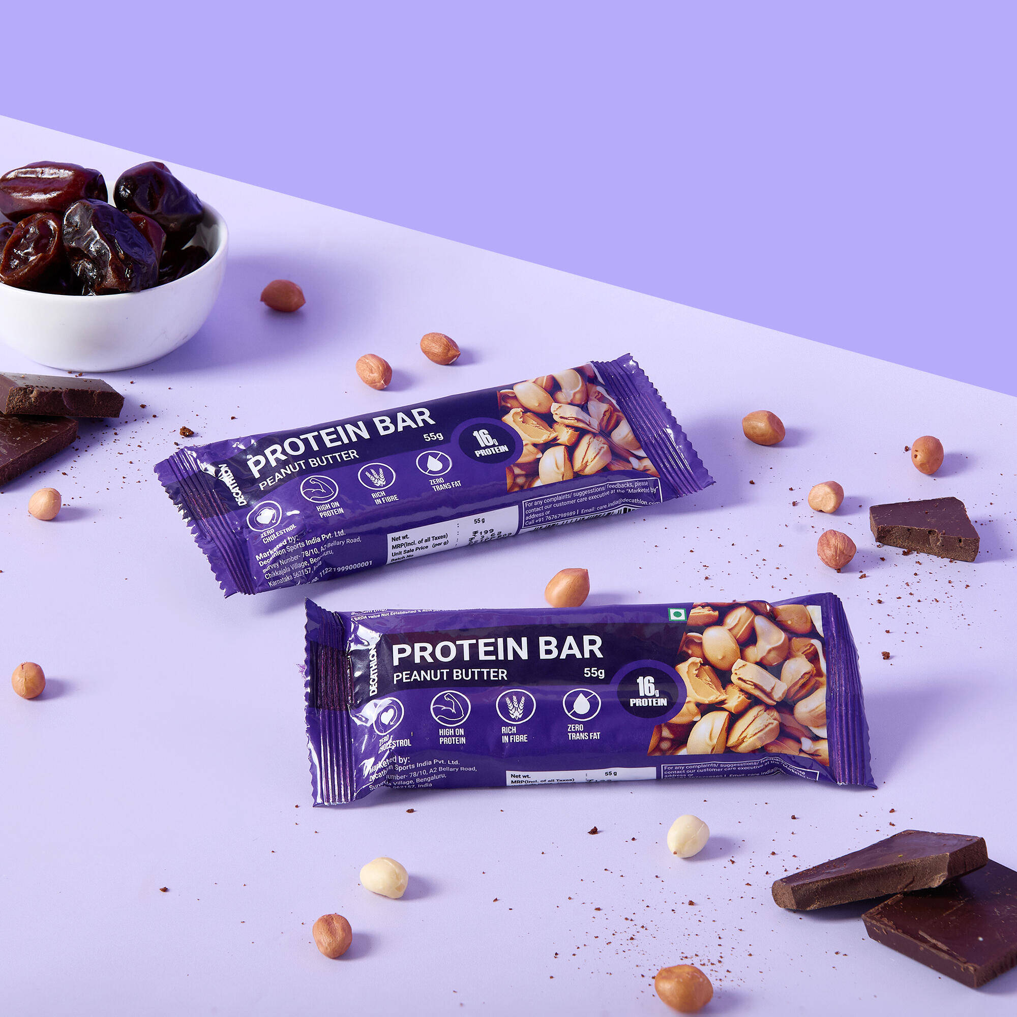 PEANUT BUTTER PROTEIN BAR -  3