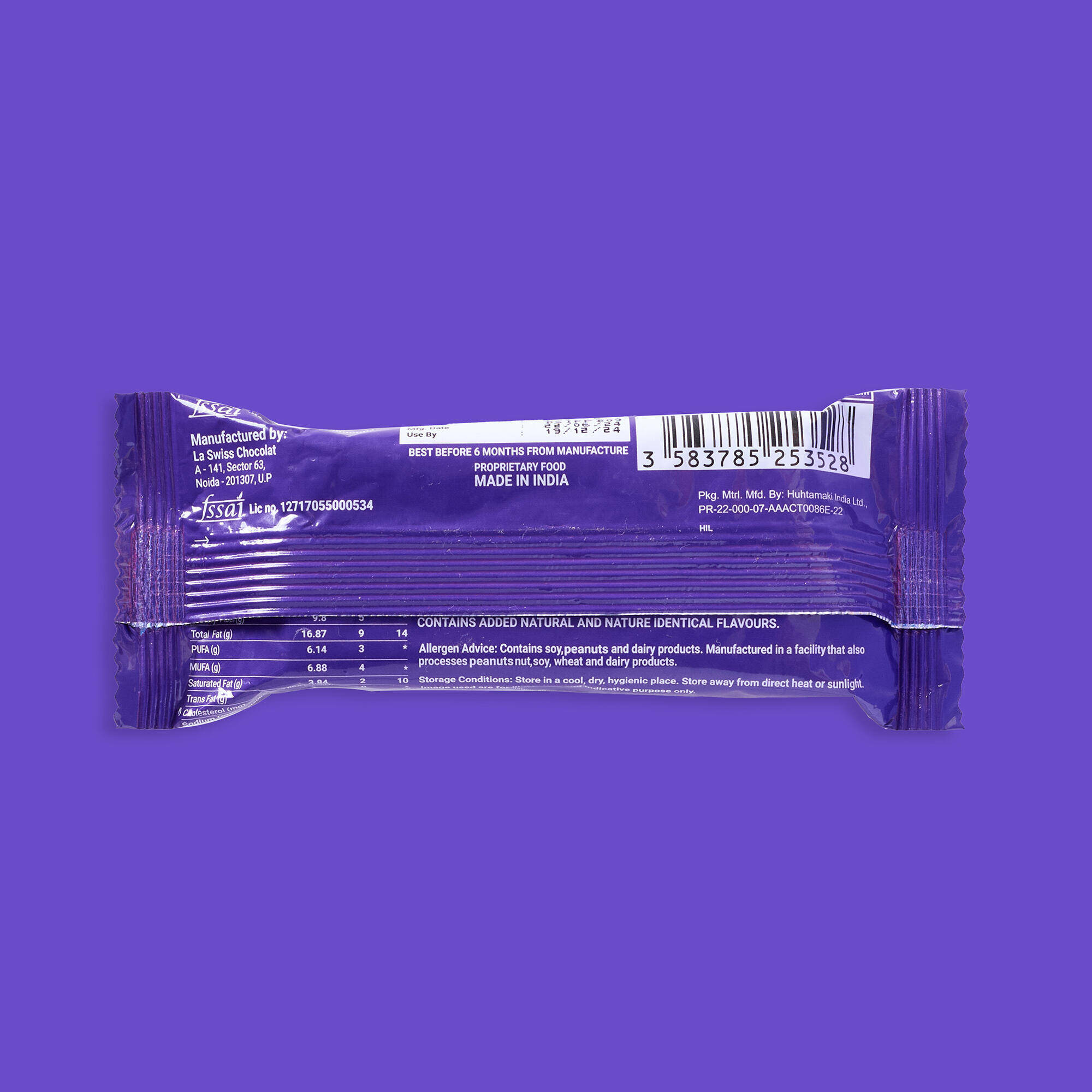 PEANUT BUTTER PROTEIN BAR -  5