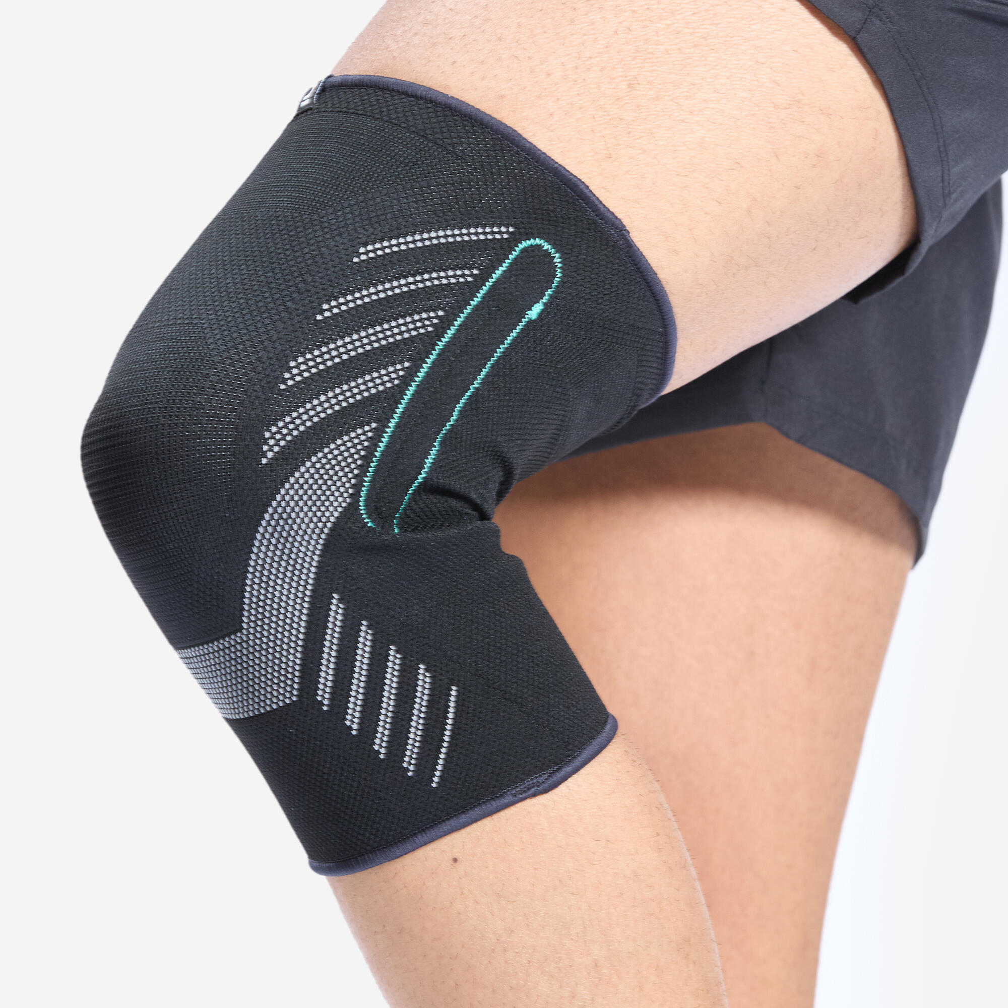 Adult Right/Left Ankle Ligament Brace R100 - Black