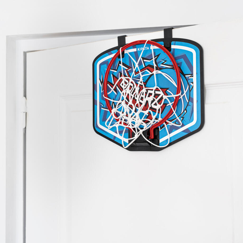 Mini panier de basket - sk100 bleu rouge