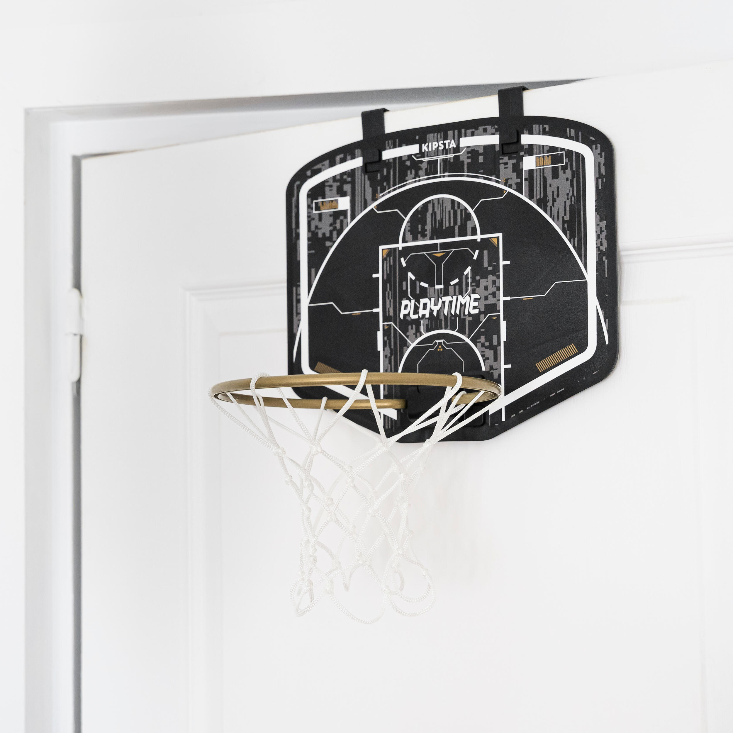 Mini Basketball Hoop SK100 - Black/Gold - KIPSTA