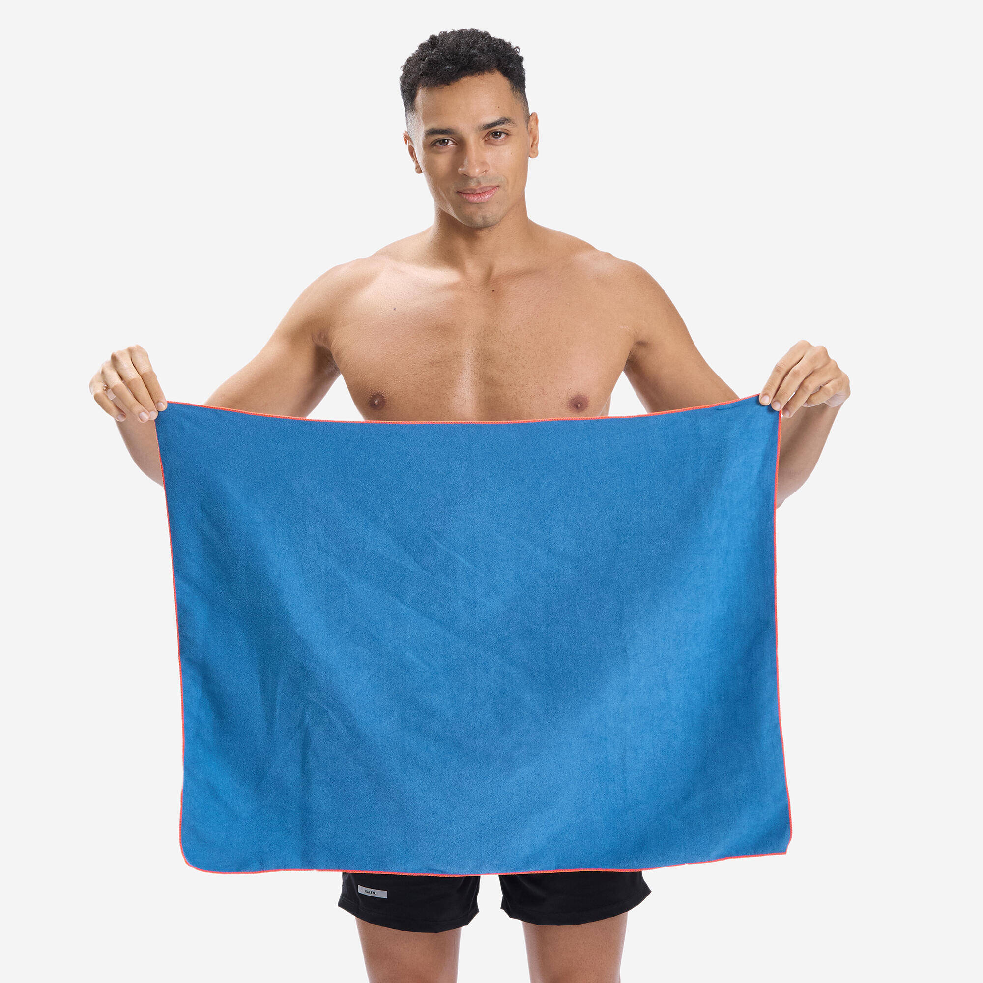 Microfiber Towel Size M 60 x 80 CM Blue Petrol -  3