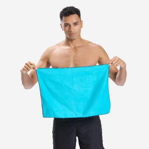 Microfiber Towel Size S 39 X 55 CM Turquoise