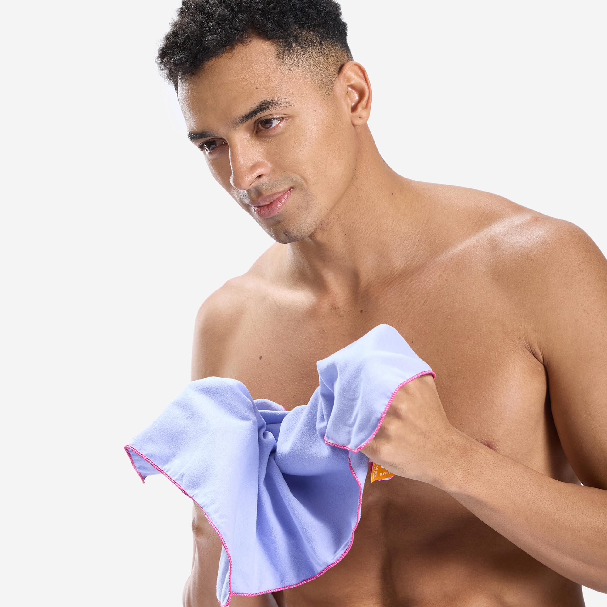 Microfibre Towel Size S 39 x 55 cm - Light Purple