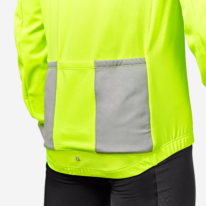 Pánská zimní cyklistická bunda s dlouhým rukávem Discover EN17353