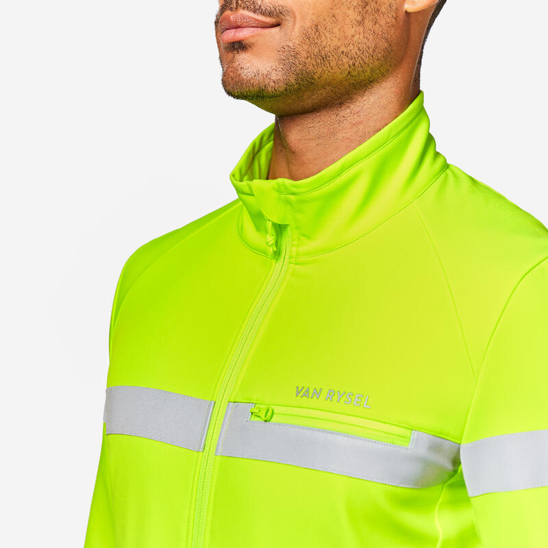 Pánská zimní cyklistická bunda s dlouhým rukávem Discover EN17353