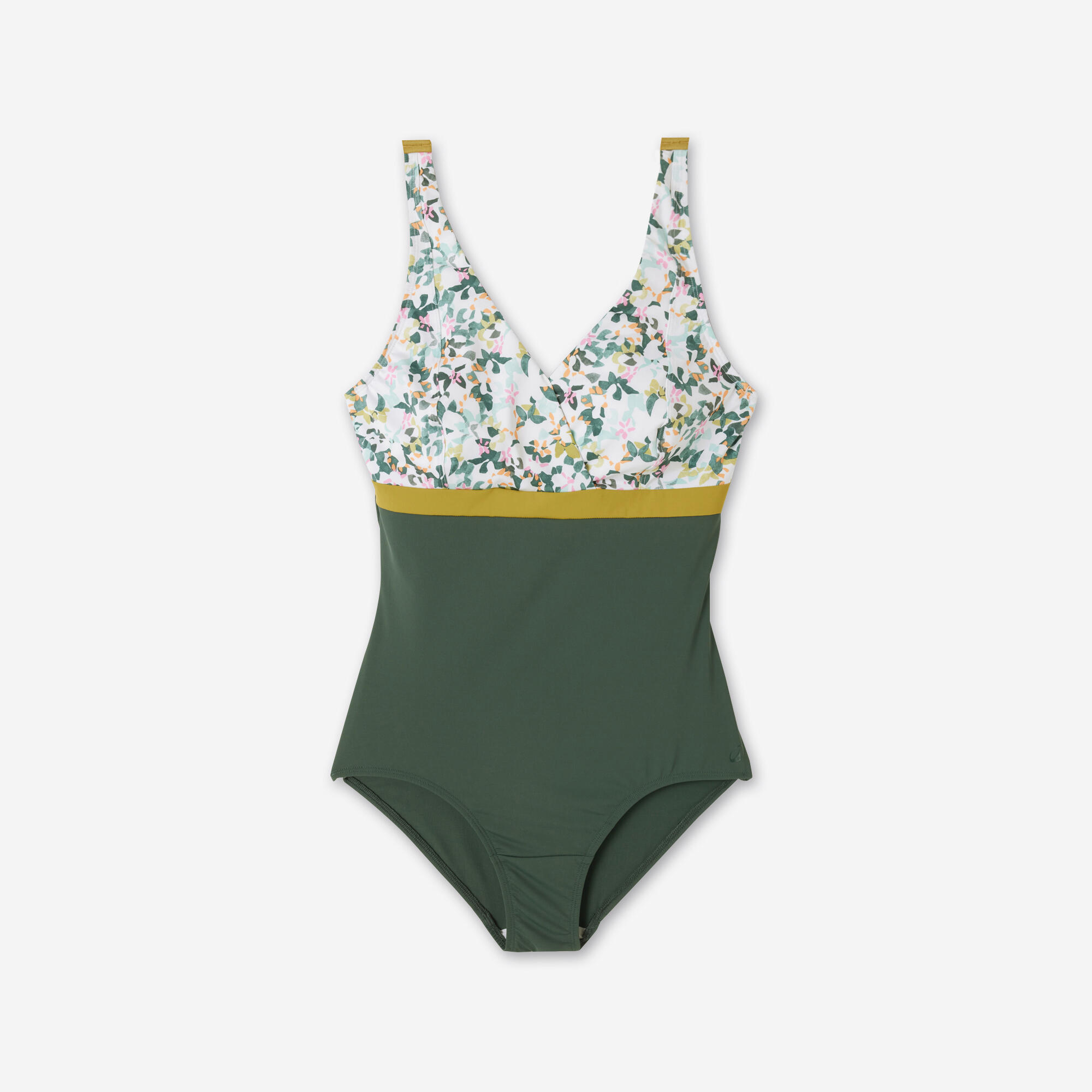 Damesbadpak voor zwemmen grote cupmaat Mia print 7/8