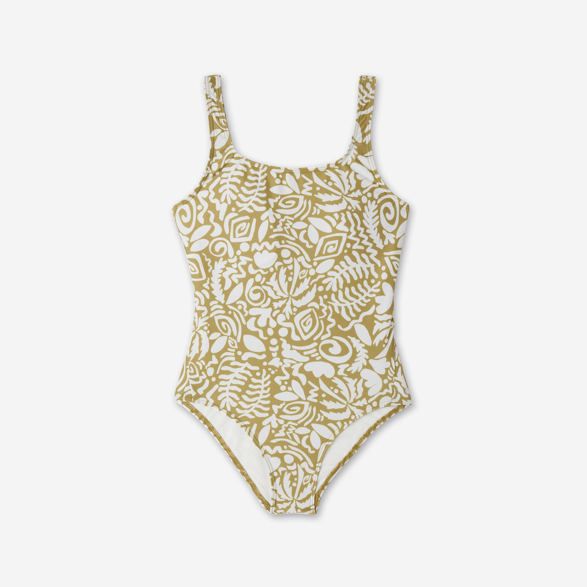 Fato de banho de Natação Mulher - Heva Joy moti poly verde 7/12