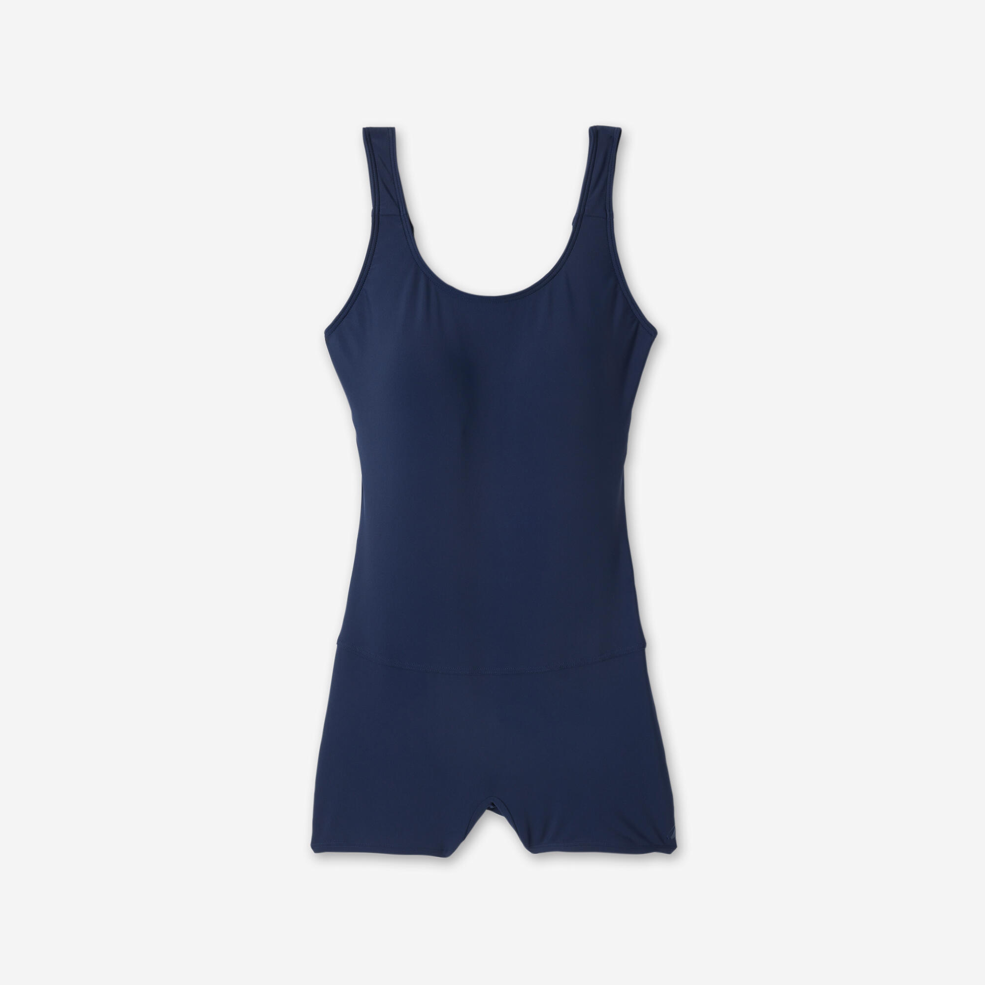 Women’s 1-Piece Shorty Swimsuit - Dova Navy Blue - NABAIJI