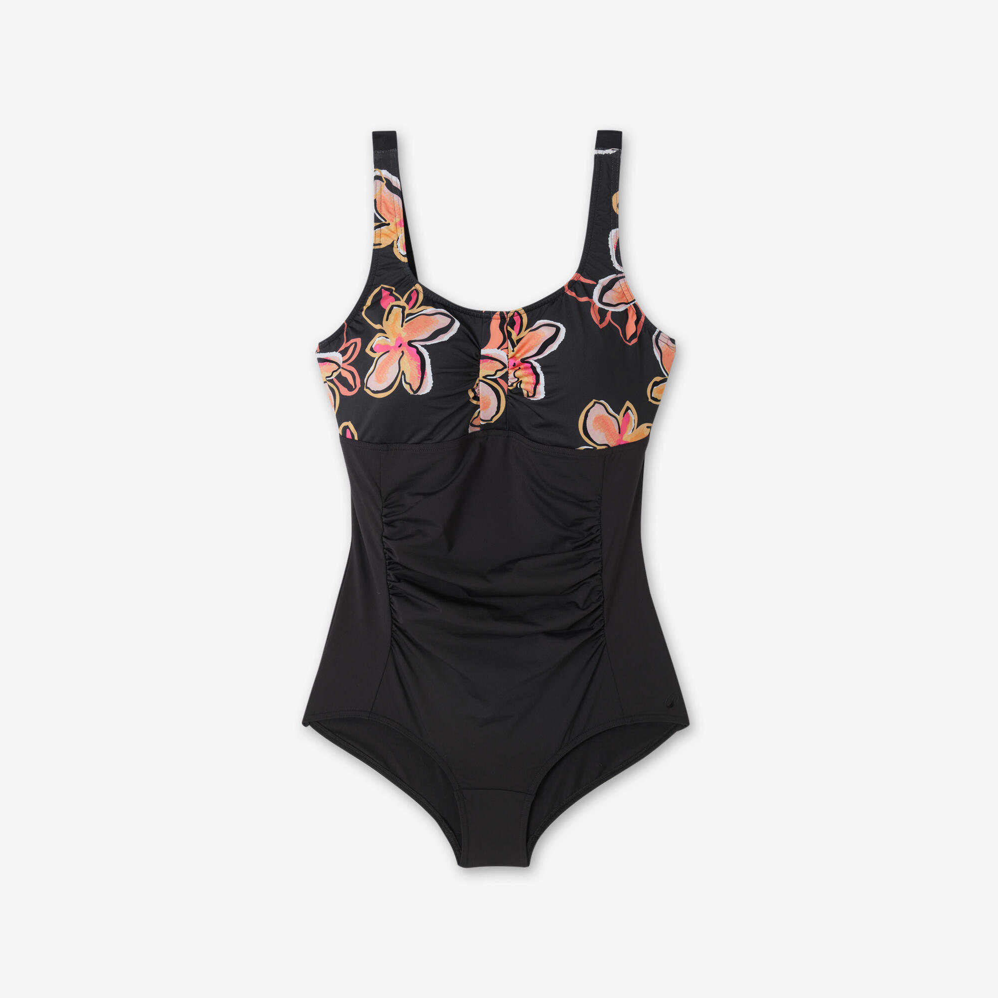Women’s swimming 1-piece swimsuit - Mary dufy black 8/9