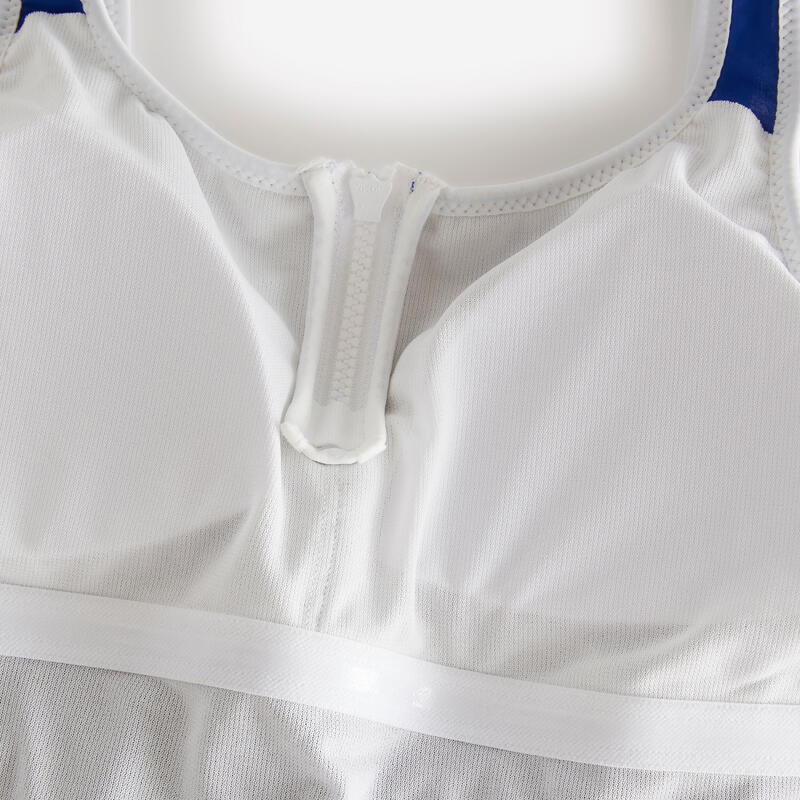 Costum întreg înot Heva Joy zip Albastru Damă