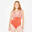 Maillot de bain 1 pièce aquafitness Femme - Rosy rouge
