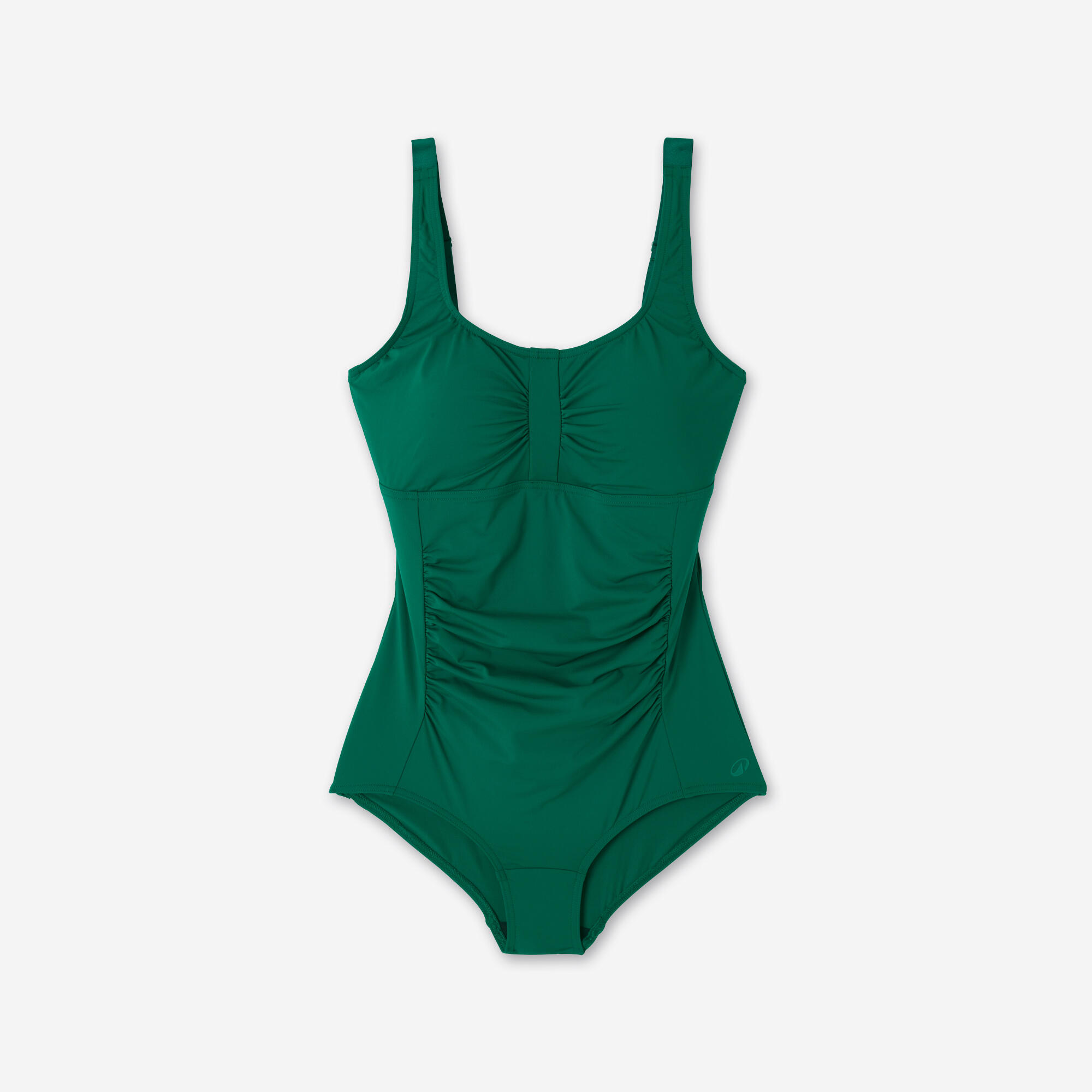 DECATHLON Dámske jednodielne plavky Mary zelené 3XL · záber 10