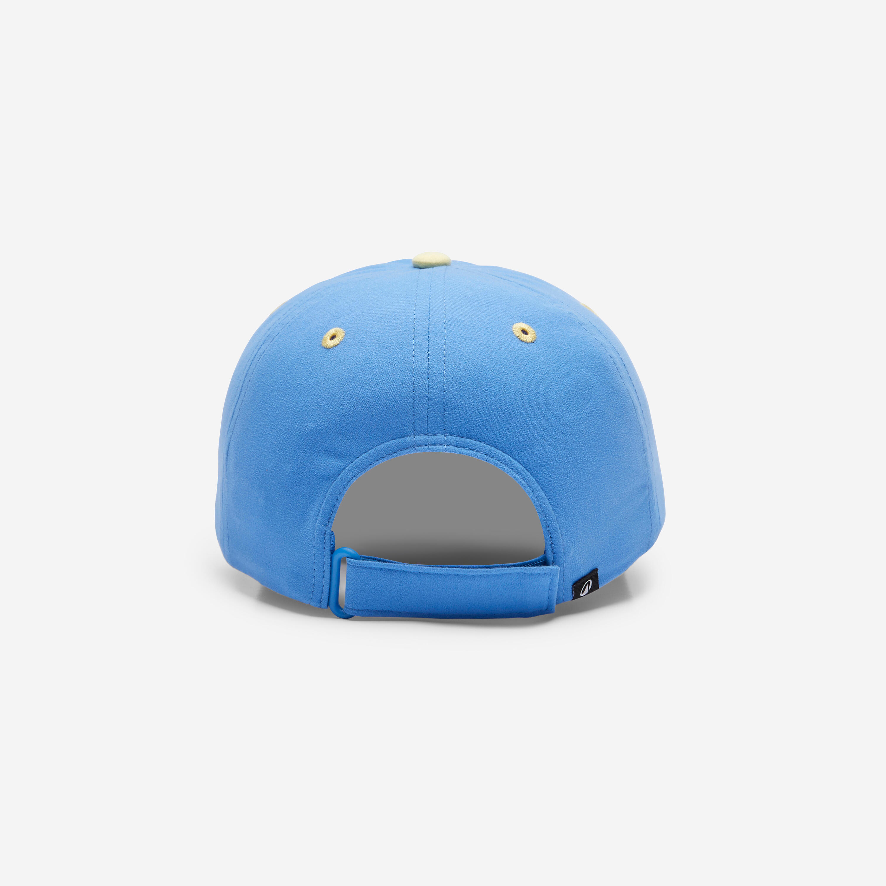 Verstelbare multisport pet voor peuters blauw geel 4/15