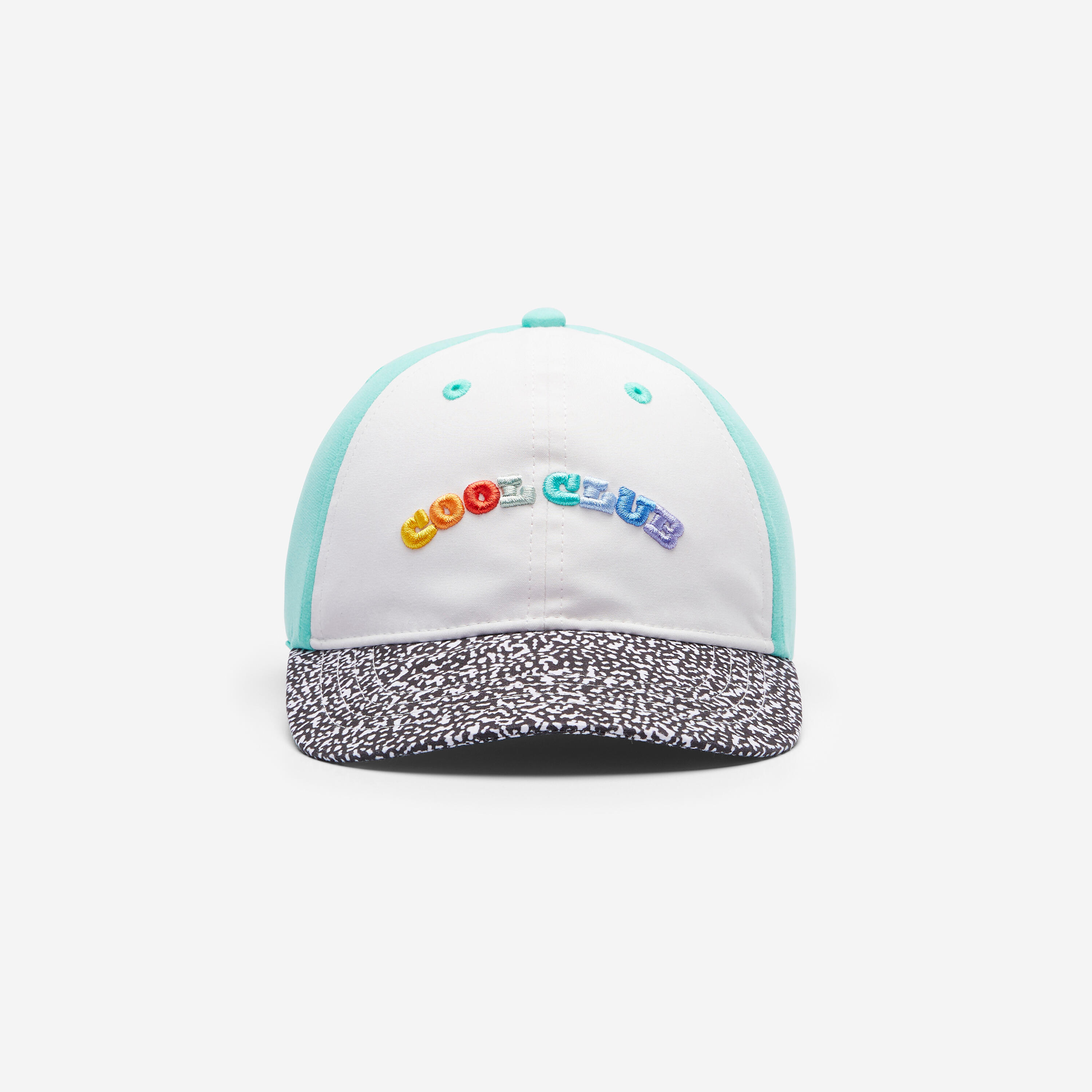 Casquette multisport ajustable bébé mixte, Blanc et vert 6/12