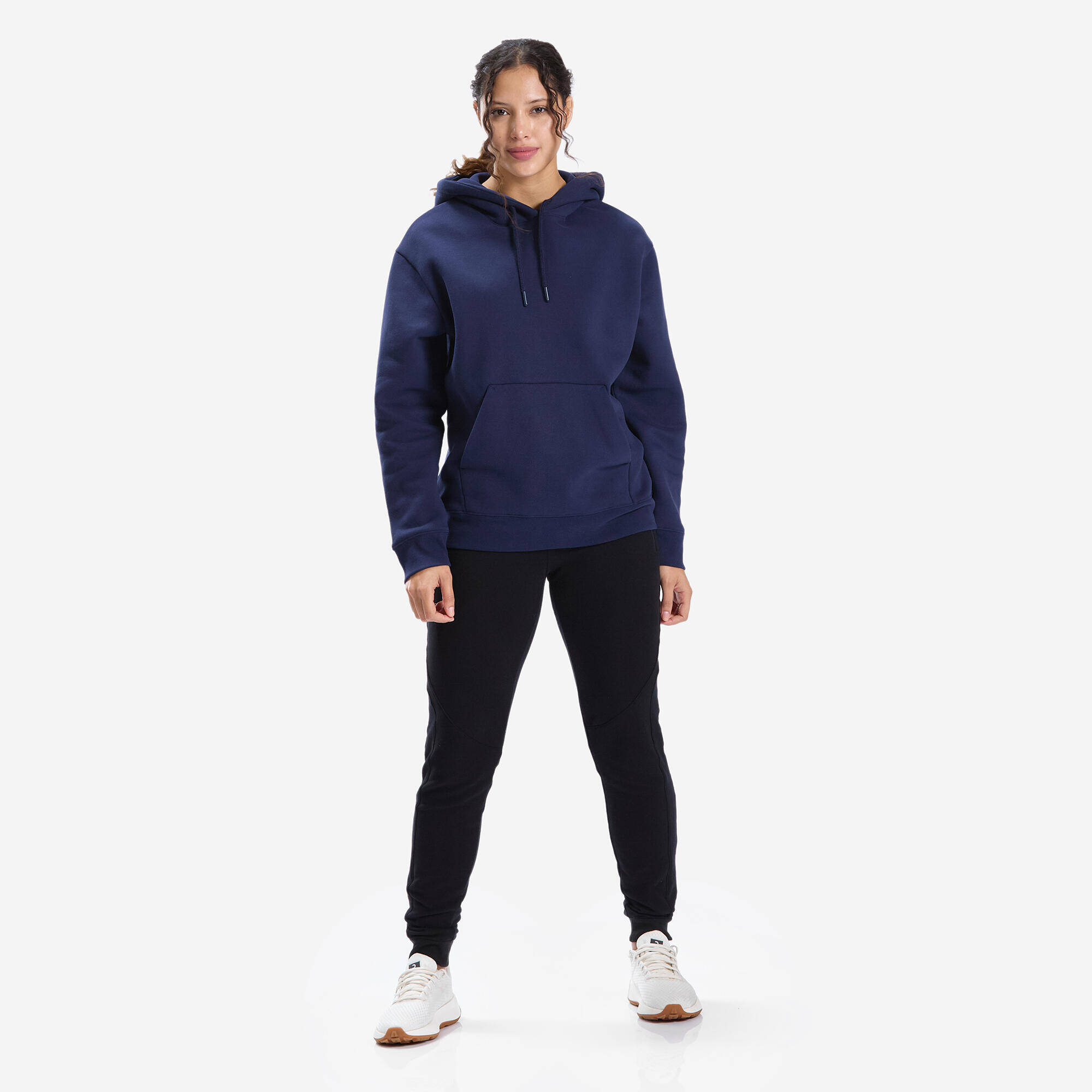 Women's Fitness warm Hoodie, blue -  1
