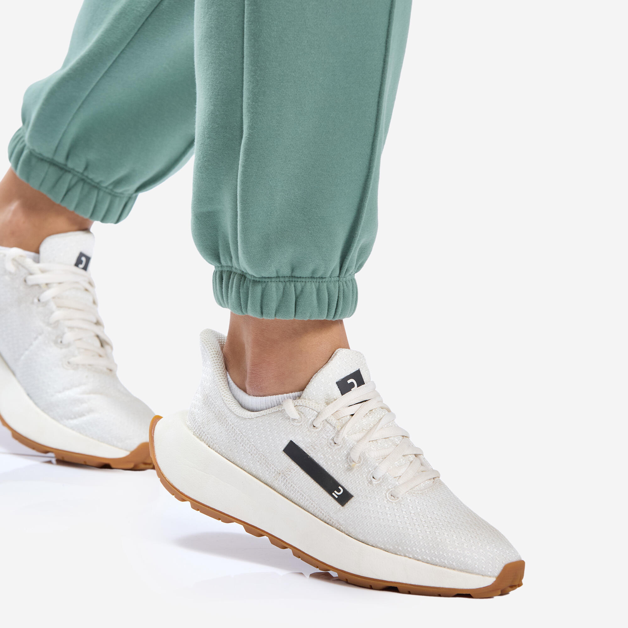 Slim-Fit Jogging Bottoms - Smoky Green