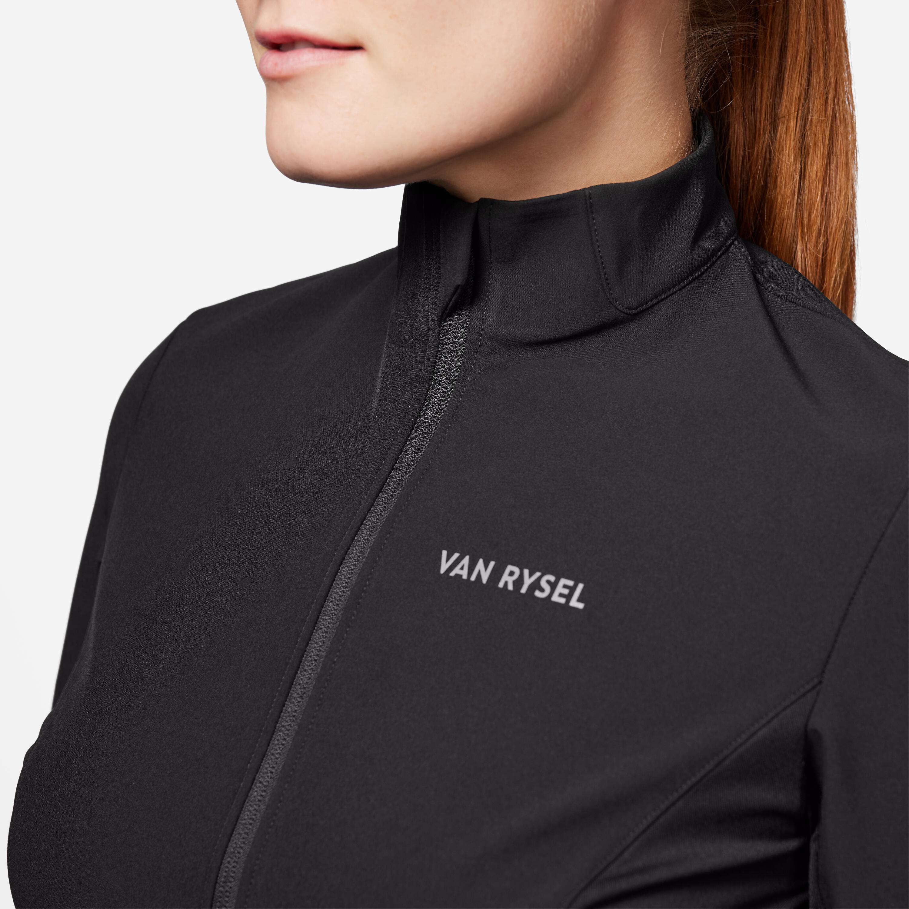 Veste de vélo de route hiver femme, Discover noir 4/6