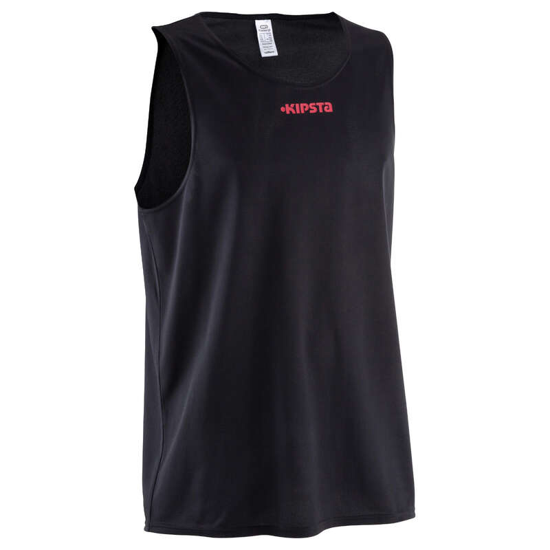 KIPSTA Premier Adult Basketball Jersey Black Decathlon