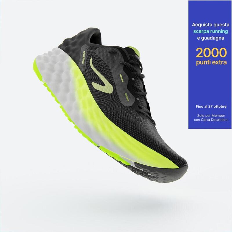 Scarpe running uomo KS 900 2 nero-giallo