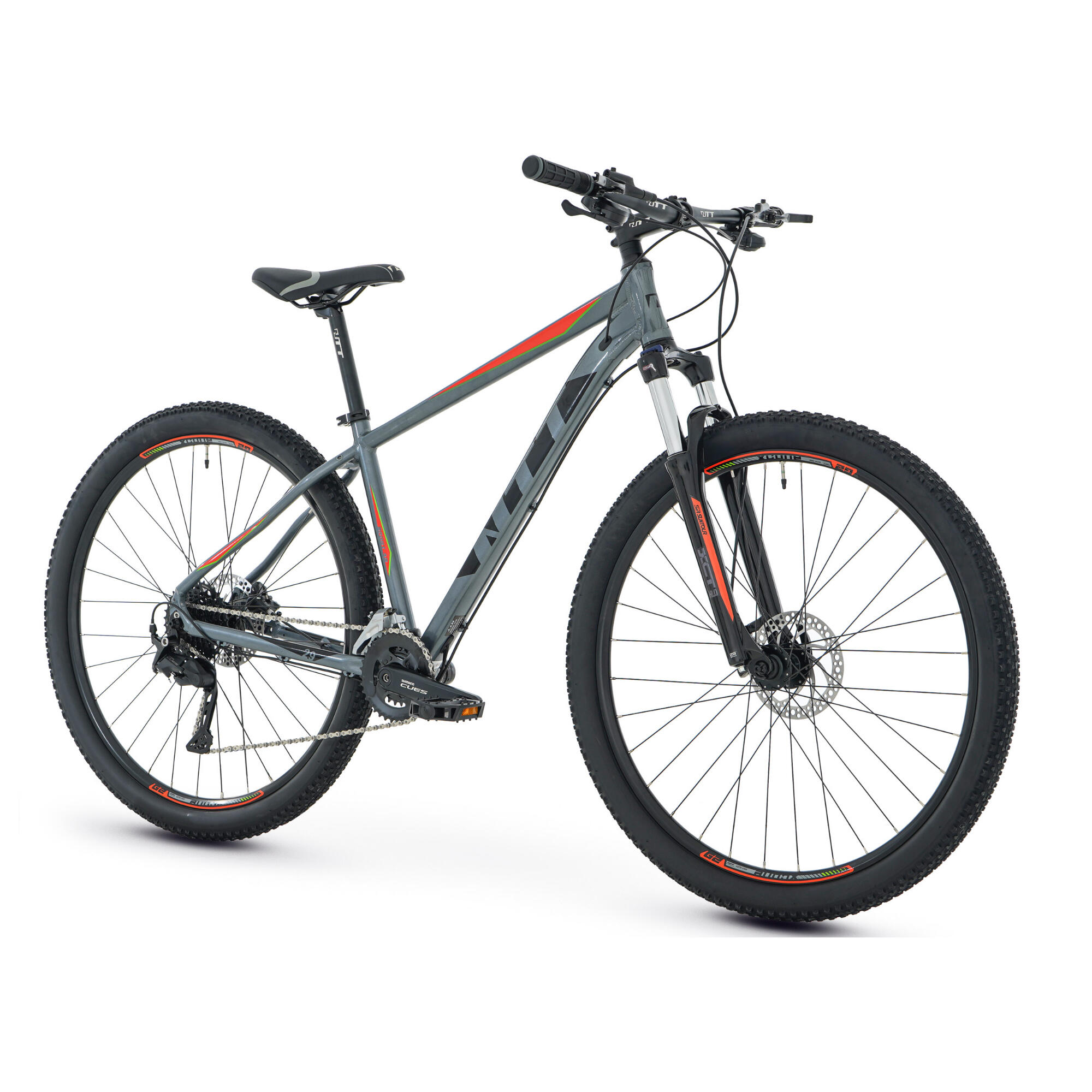 Bicicleta de montaña 29" aluminio Shimano NTT Sport 40 gris 7/8