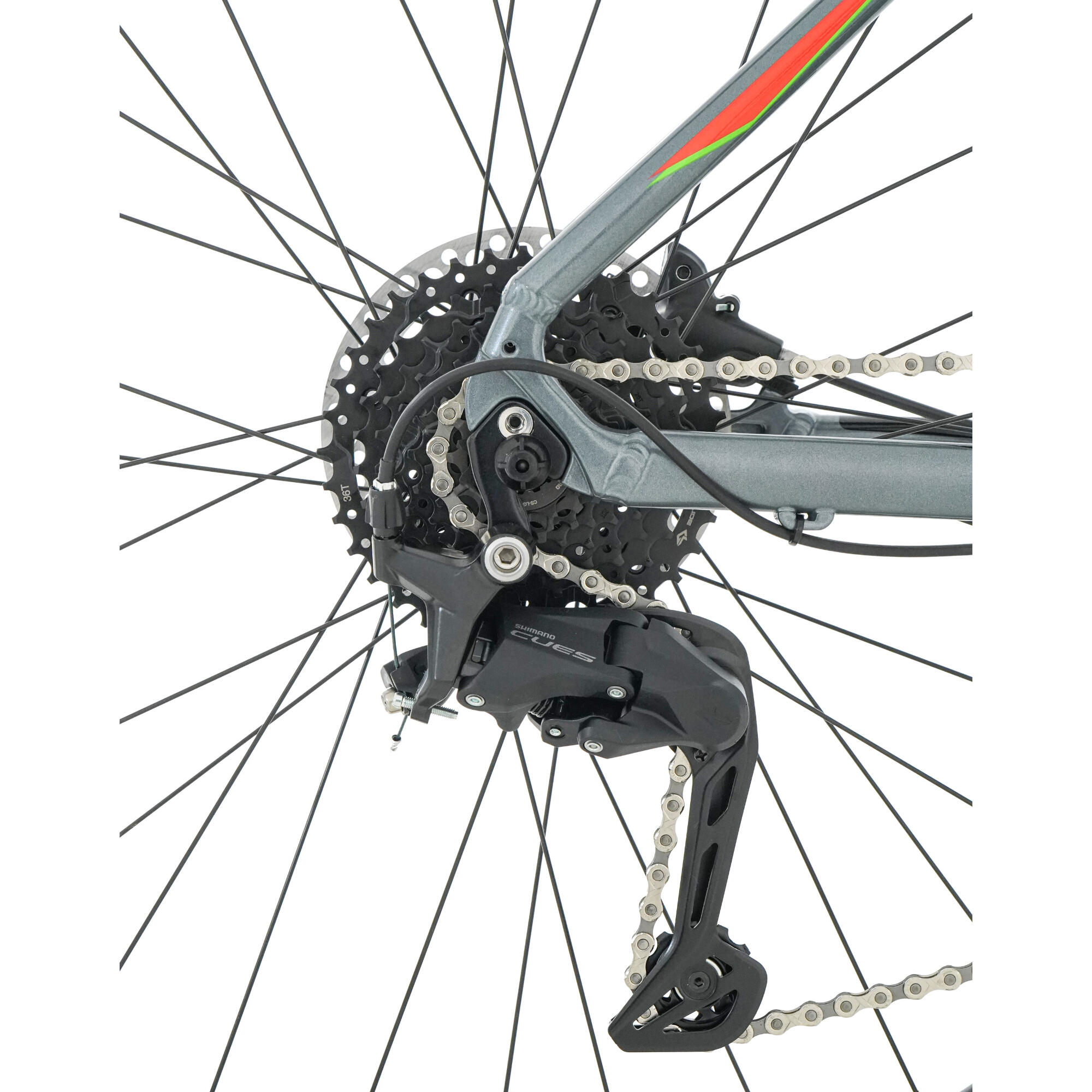 Bicicleta de montaña 29" aluminio Shimano NTT Sport 40 gris 2/8