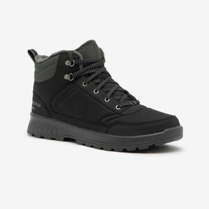Botas de nieve y apreski impermeables Hombre Quechua NH100 negro