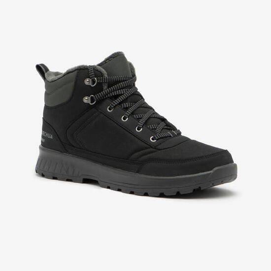 Botas de nieve y apreski impermeables Hombre Quechua NH100 azul